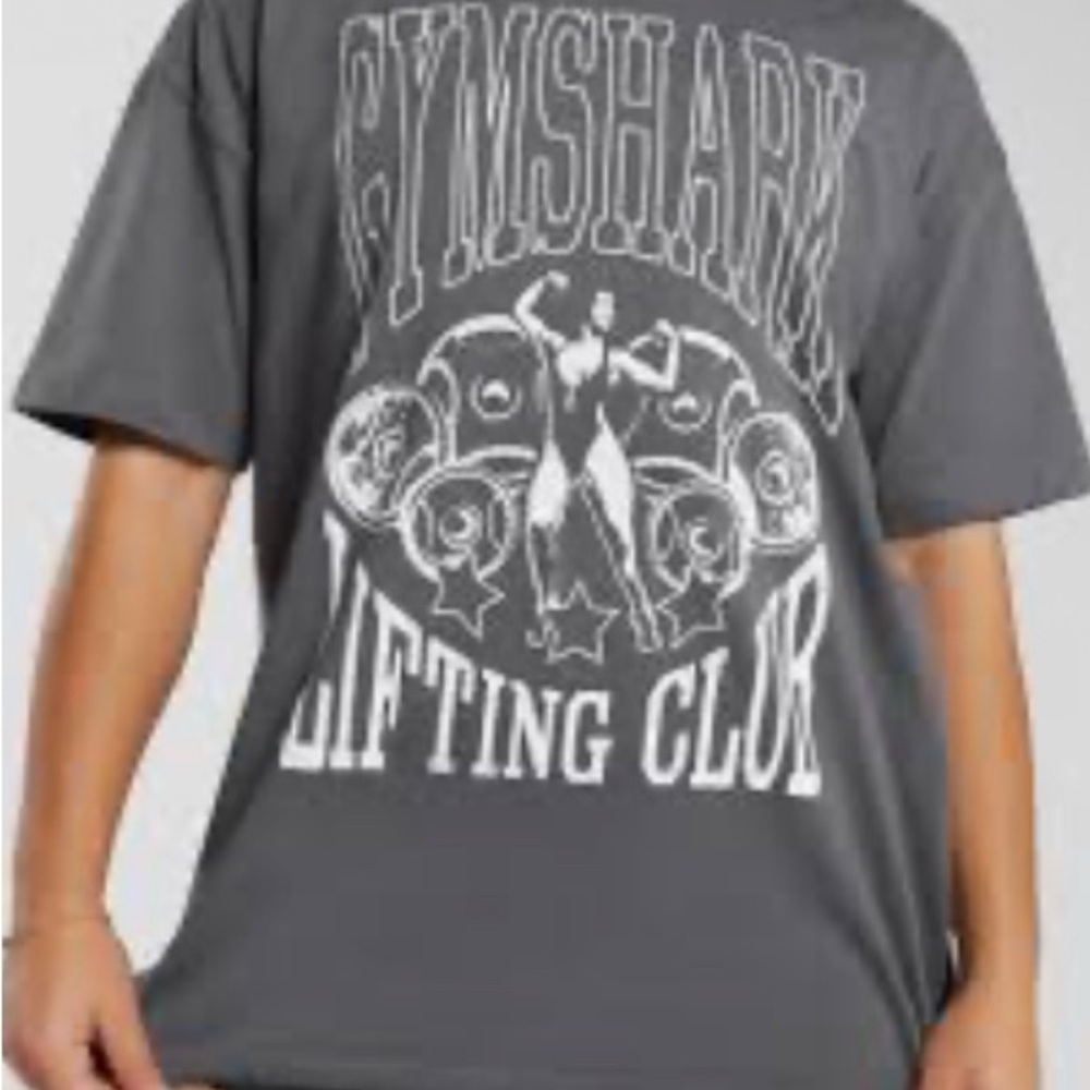 Gymshark Lifting Graphic Oversize T-shirt Size Medium SOLD OUT Brand New